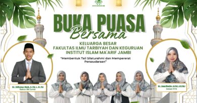 Buka Puasa Bersama Keluarga Besar Fakultas Ilmu Tarbiyah dan Keguruan IIM Jambi dan Lembaga Kesejahteraan Sosial Anak Ainul Yaqin Jambi.